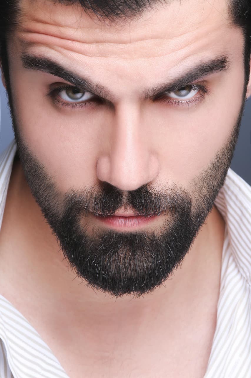 A well-kept beard, freshly trimmed and lined up